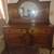 Antique sideboard and mirror 2 thumbnail