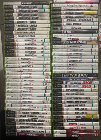 Video Games- XBox, PS2 PS3 PS4 Wii 1