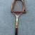 Antique 1950s Roebuck  Tennis Racket with Clamp 2 thumbnail