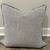4 Pillows, Gray POTTERY BARN w/ Feather Insert, MCM Square, King Shams 4 thumbnail