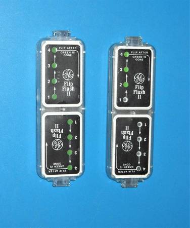 GE GENERAL ELECTRIC CAMERA "FLIP FLASH II" LOT OF 2 1