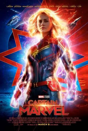 Marvel “Captain Marvel” Authentic Movie Poster 1