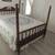Queen Size 4-Poster Spindle Bed  60" x 80" NO Mattress and Box Spring 2 thumbnail