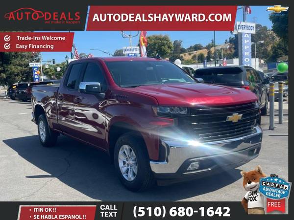 2019 Chevrolet Silverado 1500 Doble Cabina LT Pickup 4D 4 D 4-D 6 12 ft - $29,999 (Auto Deals)63617492325377122