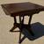 Antique American Carved Walnut Eastlake Parlour Table 1890 End Side Accent Table 3 thumbnail
