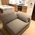 RH Cloud Modular 4-Piece Chaise Sectional, Luxe, Linen Weave Fog 4 thumbnail