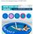 COOLWAVE Inflatable Water Hammock Floating Dock, Inflatable Raft for Family and  9 thumbnail