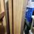 VTG SET 2 Folding Corner Units 3 Shelves Solid Wood Stackable 10 thumbnail