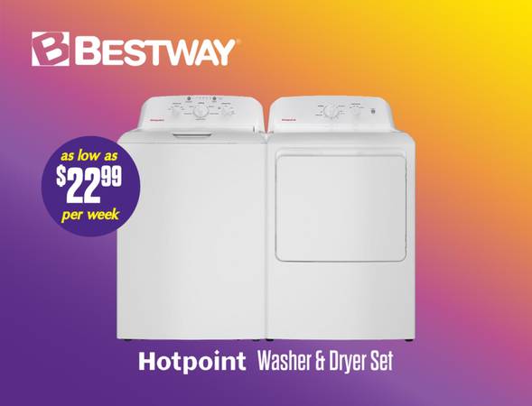 NEW Washer & Dryer Set 1