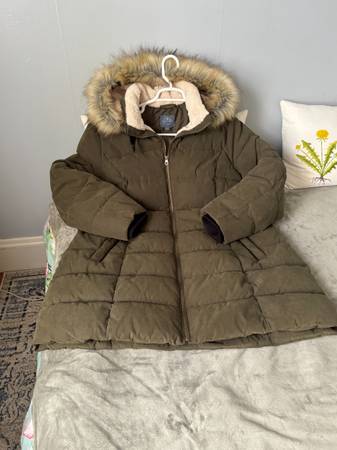 Women's Plus (2X) Hooded Winter Coat Jacket 1