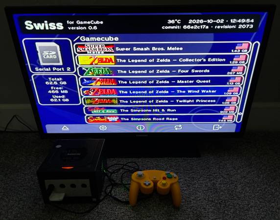 Nintendo GameCube 84 Games Modded 1