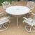 Patio Set Outdoor Patio Furniture Set 4 Swivel Rocker Chairs 21 thumbnail