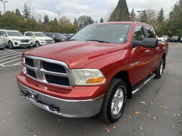 2010 Dodge Ram 1500 Crew Cab 4x4 4WD Slt Pickup 4d 5 1/2 Ft  V8, Hemi, 1