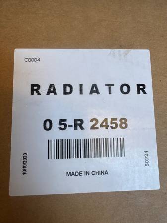 Chevy Trailblazer Radiator brand new 1