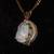 14k solid gold feathered with certified natural untreated crystal fire opal, pen 5 thumbnail