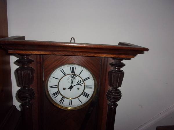 Wall Clock  1870's 1