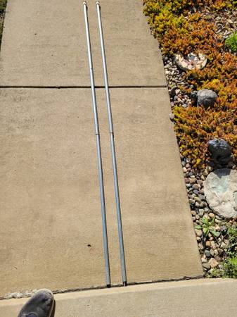 Aluminum Pop Up Canvas Support Bars 1