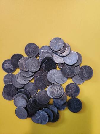 1943 "steel" pennies 1