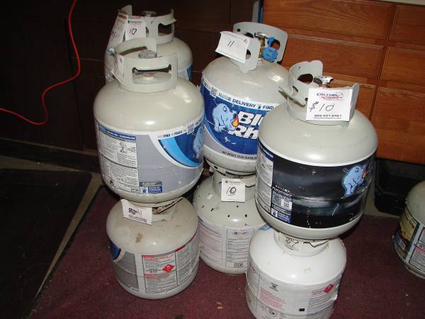 Over Half Full Propane Bottle 1