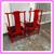 Vintage Ming Style Red Lacquered Arms Chairs, A Pair 10 thumbnail