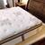 Queen Bed with Solid Wood Frame and Slatted Headboard 6 thumbnail