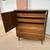 Walnut MCM Brasilia Style High Chest Dresser Vintage 3-Drawer Storage 10 thumbnail