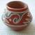 Red Pottery Signed Minnie Santa Clara 1 thumbnail