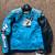 Women’s Jordan Joe Rocket Motorcycle Jacket Baby Blue Large 1 thumbnail