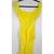 Women's Asymmetrical Off-Shoulder Yellow Ruched Bodycon Midi Dress XS 4 thumbnail