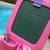 Crayola chalkboard easel with art supplies used 6 thumbnail