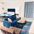 Restoration Haredware King Velvet Bed Mattress Bedding (Retail $1,000) 9 thumbnail