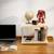 HUANUO Printer Stand, Printer Shelf w/ 2 Tier Tray, 2 Colors Available 7 thumbnail