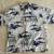 Vintage Wyland Signature Bluewater Tiki Luau Hawaiian Shirt 1 thumbnail
