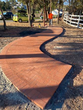 Pavers and artificial turf 1