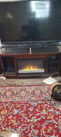 Electric Fireplace/TV stand 1
