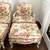 Custom Chinoiserie Floral Bergere Chairs & Matching Ottomans 10 thumbnail