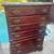 Vintage Wooden Seashell Themed Dresser 2 thumbnail