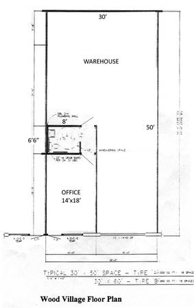 $1,795 / 1500ft2 - 1500 SQFT Industrial Warehouse right off I-84 exit 16 (Wood Village, OR)64038886768386124