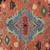 Single Antique Italian Decorative Square Textile Pillow, c.1920’s 5 thumbnail