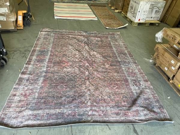 Nostalgia Euphoria 8 ft. x 10 ft. Machine Washable Area Rug 1