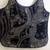 Designer Purse - MOYNA Beaded bag. Real Leather. Black or Brown 2 thumbnail