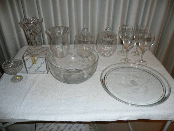 Vintage Princess House Crystal Pieces      All for 1