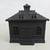 Bank Building Vintage Heavy Cast Iron Coin Bank 1 thumbnail