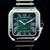 2023 Cartier Santos de Cartier Large Green Dial Steel WSSA0062 1 thumbnail