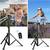UBeesize 60" Extendable Tripod Stand with Bluetooth Remote - BRAND NEW 7 thumbnail