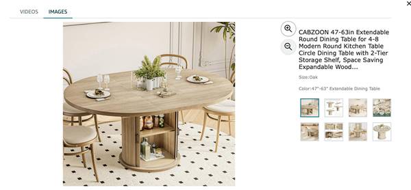 Brand New Dining Room Table (unused and still in the box) 1