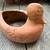 vintage signed california pottery terracotta duck plant pot 4 thumbnail