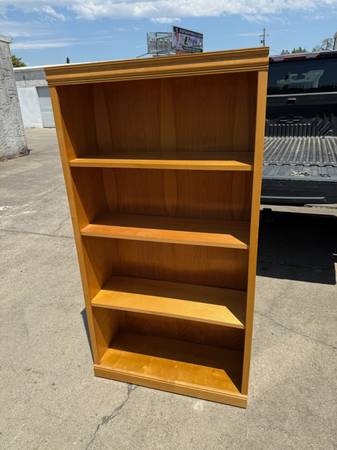 Nice big solid bookshelf 1
