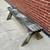Rustic outdoor bench wood reclaimed 58” 2 thumbnail