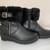 New Michael Kors Kids Leather Fur Wedge Booties - Youth Size 13 1 thumbnail
